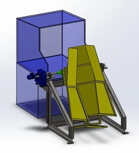 Equipamento sob medida em modelo 3D